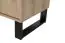 Bench with storage space / shoe cabinet Kanel 15, Colour: oak / anthracite - Measurements: 48 x 80 x 41 cm (H x W x D)