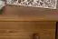 Shoe cabinet 004, solid pine wood, oak finish - H98 x W72 x D29 cm 