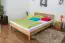 Youth bed Wooden Nature 03, heartbeech wood, oiled, solid - 160 x 200 cm