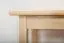 Table Pine Solid wood natural Junco 226B (angular) - 50 x 90 cm