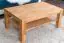 Coffee table Wooden Nature 121 Solid Beech - 45 x 105 x 65 cm (H x W x D)