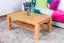 Coffee table Wooden Nature 420 Solid Beech - 45 x 105 x 65 cm (H x W x D)