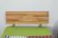 Futon bed / Solid wood bed Wooden Nature 02, heartbeech wood, oiled - 100 x 200 cm