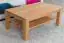 Coffee table Wooden Nature 420 Solid Beech - 45 x 105 x 65 cm (H x W x D)