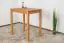 Dining table Wooden Nature 118 Core beech solid oiled - 70 x 50 cm (W x D)