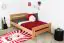 Kid / youth bed ' Easy Premium Line ® ' K6, 120 x 200 cm Beech solid wood natural