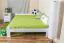 Children's bed / Youth bed A8, solid pine wood, white finish, incl. slatted frame - 140 x 200 cm 