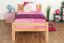 Kid / youth bed ' Easy Premium Line ® ' K1/Voll 90 x 190 cm solid beech wood natural