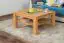 Coffee table Wooden Nature 421 Solid Beech - 80 x 80 x 45 cm (W x D x H)