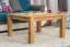 Coffee table Wooden Nature 120 Solid Oak - 80 x 80 x 45 cm (W x D x H)