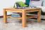 Coffee table Wooden Nature 122 Solid Beech - 80 x 80 x 45 cm (W x D x H)