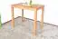Standing Table Wooden Nature 119 solid Beech - 120 x 80 cm (W x D)