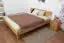 Platform bed / Solid wood bed Wooden Nature 01, oak wood, oiled - 180 x 200 cm