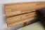 Platform bed / Solid wood bed Wooden Nature 03, oak wood, oiled - 180 x 200 cm