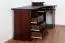 Desk solid pine wood color : Wallnuts Junco 185 - Dimensions: 74 x 138 x 83 cm (H x W x D)