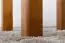 Table Pine Solid wood color Oak Rustic Junco 234B (round) - Diameter 80 cm