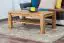 Coffee table Wooden Nature 121 Solid Oak - 105 x 65 x 45 cm (W x D x H)