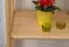 Shelf solid pine solid wood natural Junco 56W - Dimensions: 125 x 70 x 30 cm (H x W x D)