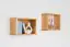Hanging rack/wall shelf Pine solid wood Alder color Junco 335 - 30 x 40 x 24 cm (h x W x d)