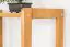 Shelf Pine Solid Wood Alder color Junco 56C - 125 x 60 x 30 cm (h x W x d)