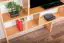 Shelf "Easy Furniture" S16, solid Natural beech wood - 168 x 174 x 20 cm (h x w x d)