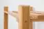 Shoe rack Beech Solid wood Alder color Junco 224 - 70 x 58 x 26 cm (H x W x D)