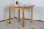 Table solid pine wood, Alder colours Junco 233C (square) - 80 x 80 cm