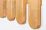 Wardrobe solid pine wood, Alder colour Junco 353 - Measurements: 80 x 50 x 29 cm (H x W x D)