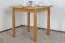 Table solid pine wood, Alder colour rustic Junco 233B (square) - 75 x 75 cm (W x D)