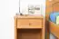 Night Dresser Pine Solid wood Alder color Junco 127 - Dimension: 44 x 40 x 35 cm (H x W x D)