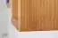 Suspended rack / Wall shelf solid pine wood, Alder colours Junco 283W - 25 x 25 x 12 cm (H x W x D)