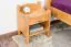 Night Dresser Pine Solid wood Alder color Junco 132 - Dimension: 45 x 34 x 29 cm (H x W x D)