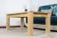 Coffee table solid, natural pine wood Junco 483 – Dimensions 50 x 120 x 60 cm