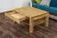 Coffee table Wooden Nature 07 Oak Solid Oiled - Dimension 47 x 100 x 70 cm (H x W x D)