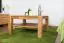 Coffee table Wooden Nature 123 Solid Oak - 80 x 80 x 45 cm (W x D x H)