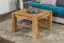 Coffee table Wooden Nature 123 Solid Oak - 45 x 65 x 65 cm (H x W x D)