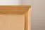 Wall shelf Solid, natural pine wood Junco 339 - Dimensions48 x 81 x 24 cm
