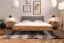 Double bed Kumeu 01 solid beech oiled - Lying area: 160 x 200 cm (w x l)