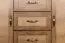 Chest of drawers Sardona 01, Colour: Oak Brown - 85 x 164 x 44 cm (h x w x d)
