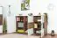 Dresser Manase 07, Colour: Oak brown/Bright white - 97 x 180 x 41 cm (H x W x D)