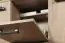 Dresser Sichling 07, frame right, Colour: Oak Brown - Measurements: 114 x 130 x 46 cm (h x w x d)