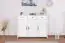 Dresser Badus 01, Colour: White - 98 x 129 x 44 cm (H x W x D)