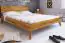 Double bed Timaru 01 solid oiled Wild Oak - Lying area: 160 x 200 cm (w x l)