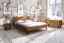 Double bed Masterton 02 solid oiled Wild Oak - Lying area: 160 x 200 cm (w x l)