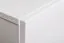White wall cabinet Raudberg 22, color: White - Dimensions: 126 x 40 x 29 cm (H x W x D), with push-to-open function