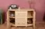 Chest of drawers solid pine wood wood wood wood wood wood Natural 054 - Dimension 78 x 118 x 47 cm (H x W x D)