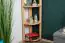 Tall 163 Corner Unit 005, solid pine wood, clearly varnished - H163 x W30 x D30 cm 