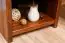 Bedside table solid pine wood, Walnut colours Junco 127 - Measurements: 43 x 40 x 35 cm (H x W x D)
