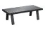 Lisbon coffee table made of aluminum - color: anthracite, dimensions: 1210 x 600 x 390 mm