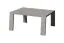 Naples coffee table made of aluminum - Color: grey aluminum, Length: 530 mm, Width: 530 mm, Height: 280 mm
